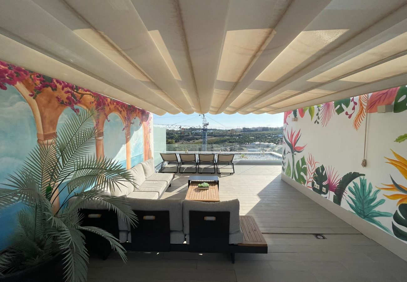 Casa adosada en Estepona - Lima - Piscina | Terraza con Sol | Vistas