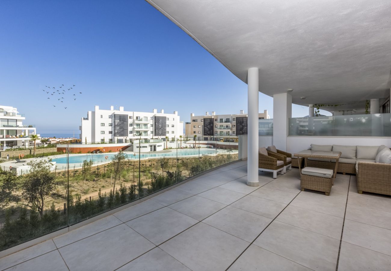 Apartamento en Fuengirola - Deco | Piscina | Terraza | Vista