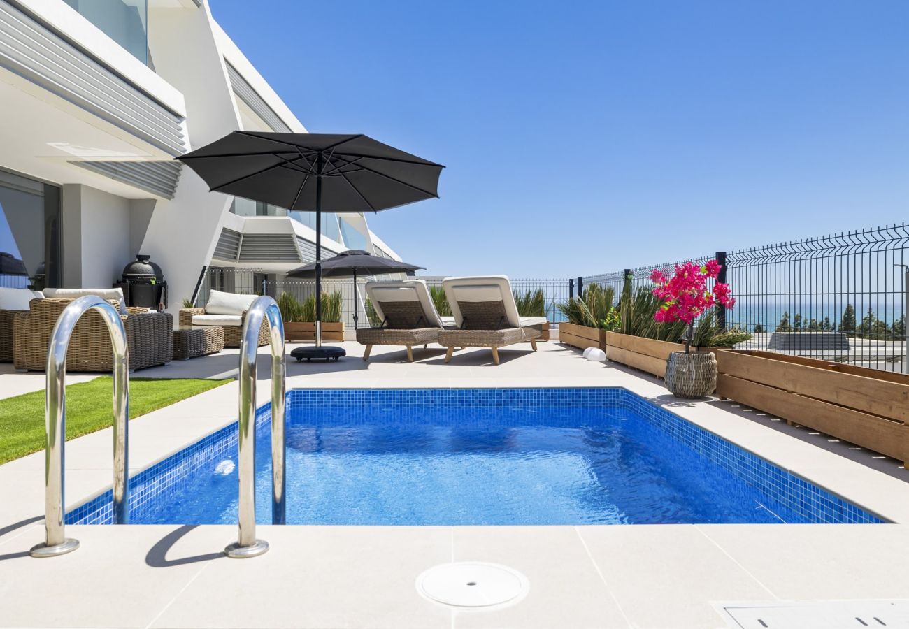 Casa adosada en Mijas Costa - Eden | Piscina | Vista al Mar