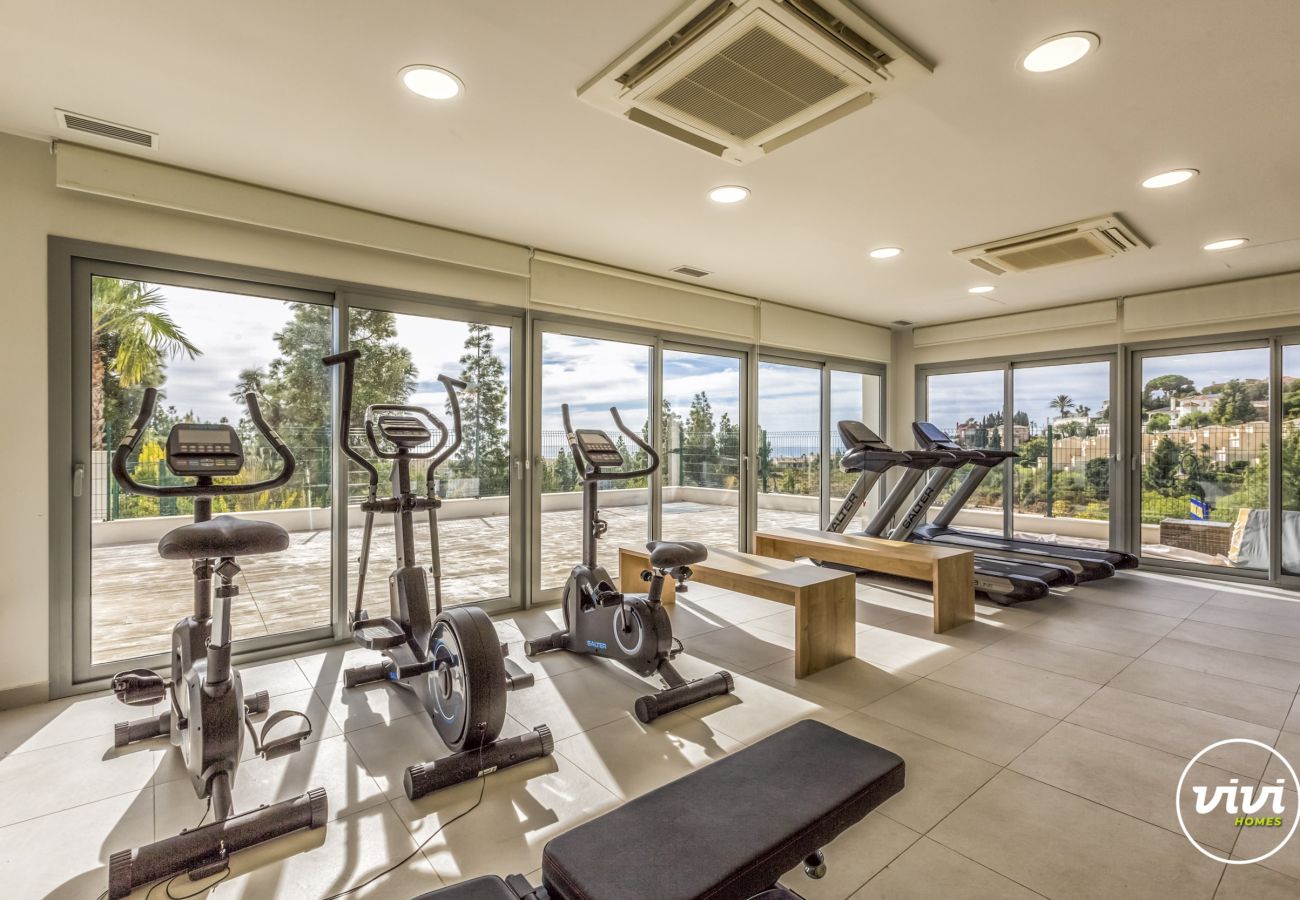 Apartamento en Mijas - Luxor | Piscina | Gym | Moderno