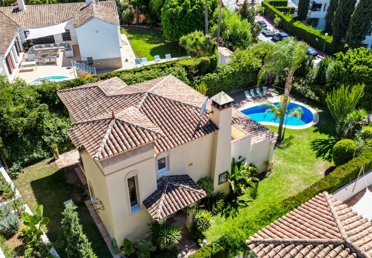 Villa en Mijas Costa - Villa Alpetona | Piscina Privada | Jardín