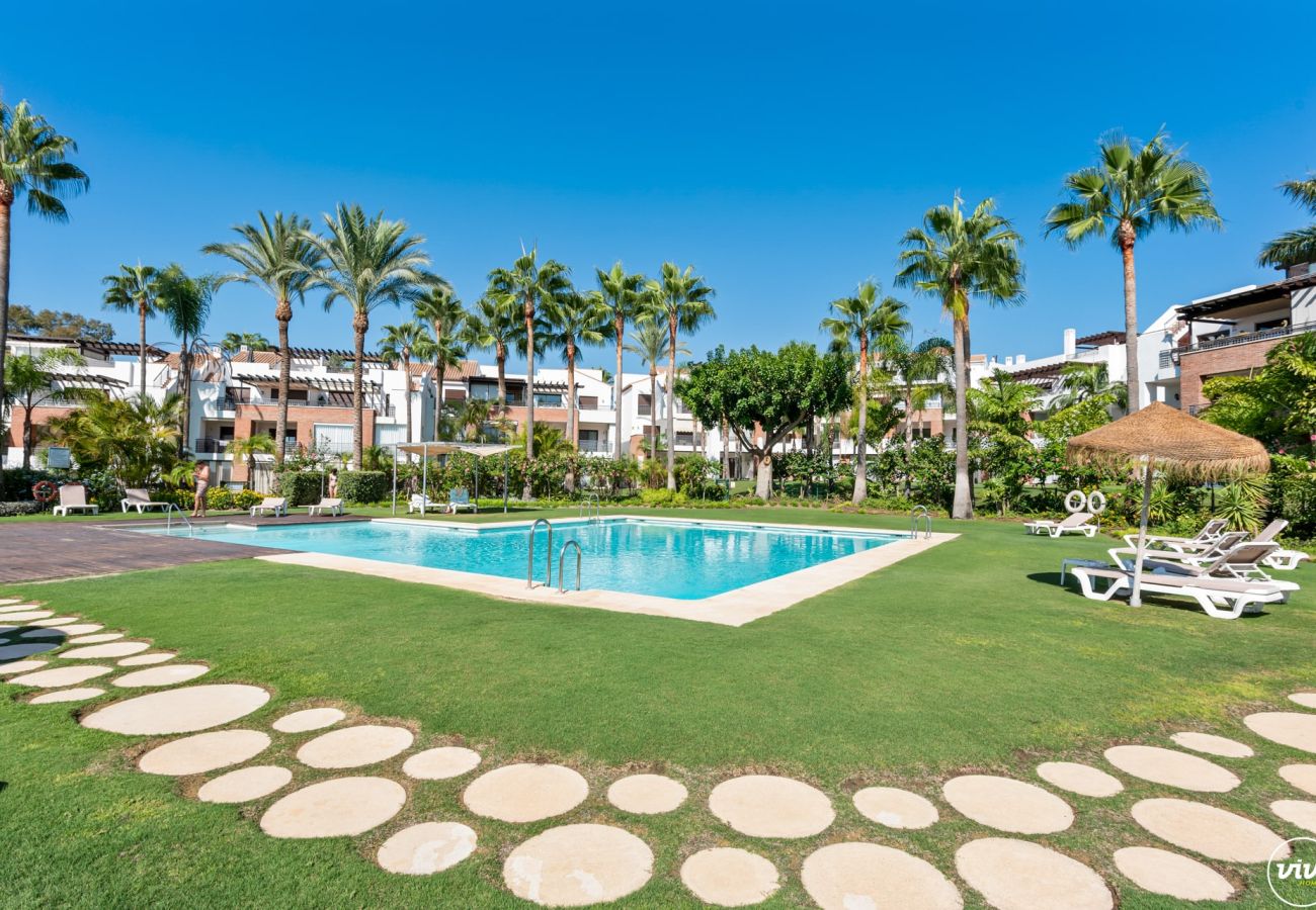 Apartamento en Estepona - Palm Gardens | Jardín | Piscina