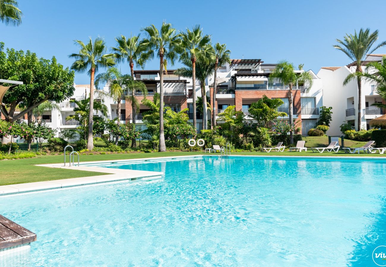 Apartamento en Estepona - Palm Gardens | Jardín | Piscina