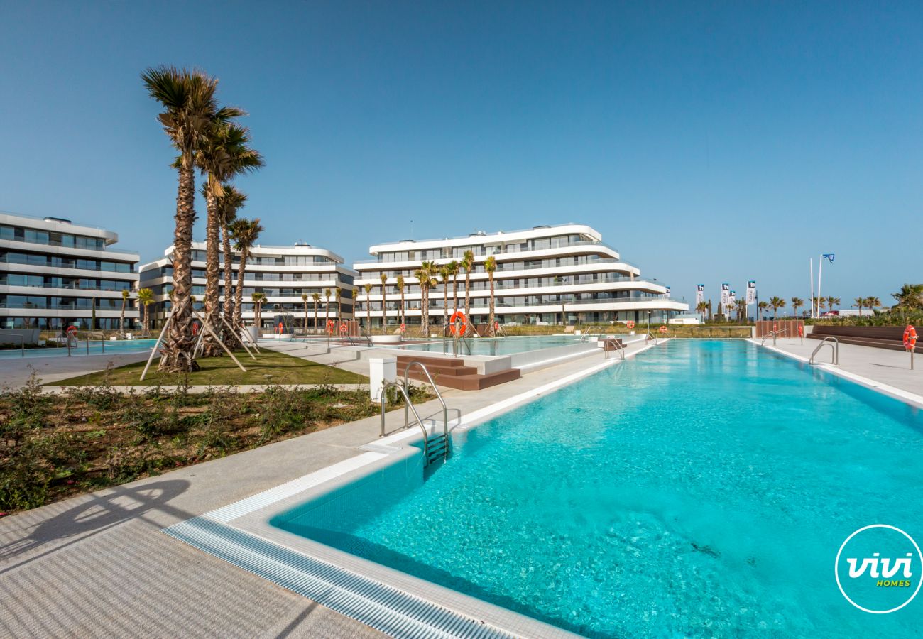 Appartement in Torremolinos - Da Vinci | Zwembad | Gym | Uitzicht