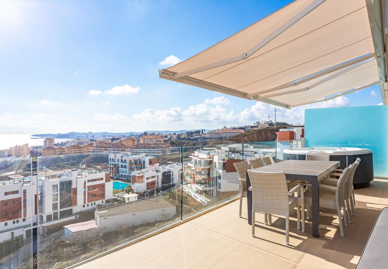 Appartement in Fuengirola - Vista Mar - Uitzicht | Zwembad | BBQ